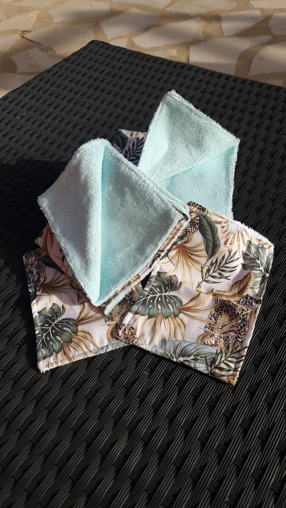 Assortiment de 8 lingettes